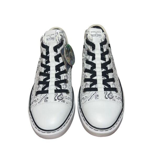 Women’s Skechers snoop one double G premium leather sneakers size 10 Men… - Picture 3 of 5